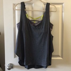 Lululemon Seek the Heat Tank and Bra